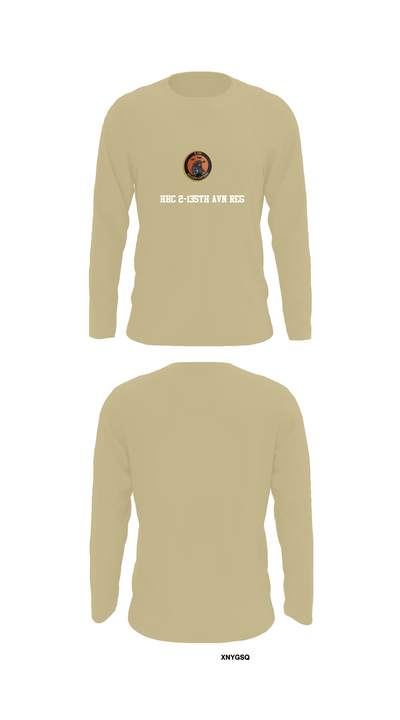 HHC 2-135th AVN REG 2256326 Long Sleeve Performance Shirt 88
