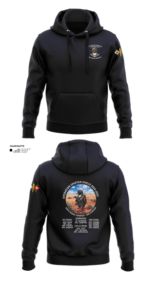 338th Signal Company 46558189 Hoodie - 4