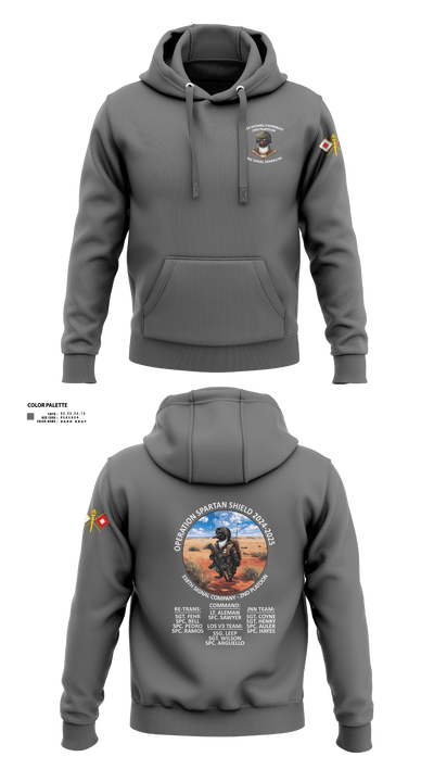 338th Signal Company 46558189 Hoodie - 5