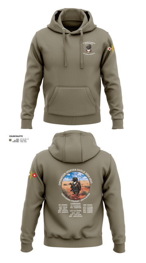 338th Signal Company 46558189 Hoodie - 6