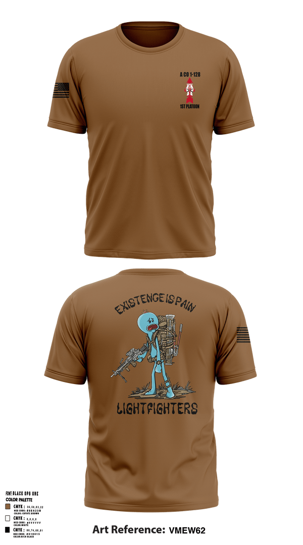 A. Co 1-128 97646593 Short Sleeve Performance Shirt - 1