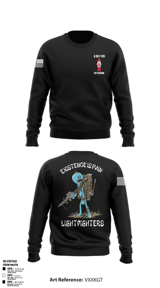 A. Co 1-128 97646593 Crew Neck Sweatshirt - 2