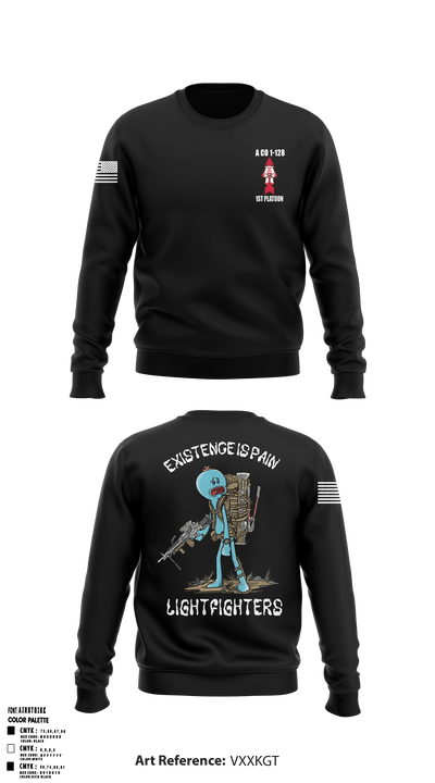 A. Co 1-128 97646593 Crew Neck Sweatshirt - 2