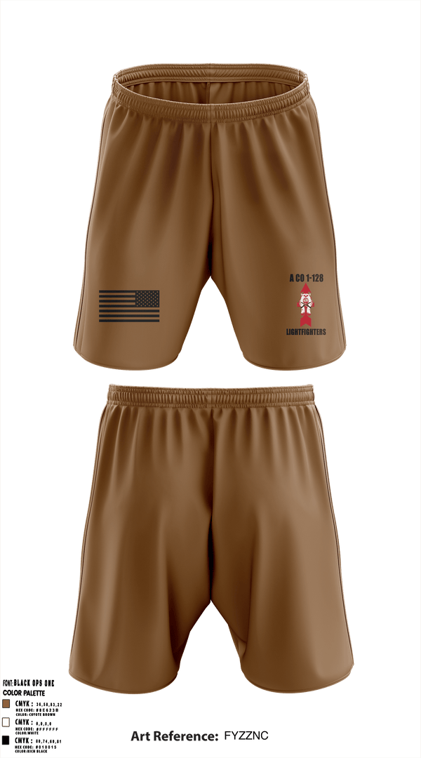 A. Co 1-128 97646593 Athletic Shorts With Pockets - 1