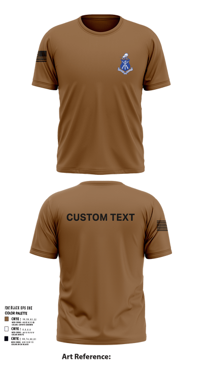 Pershing Rifles Kilo 8 88766737 Short Sleeve Performance Shirt - 104
