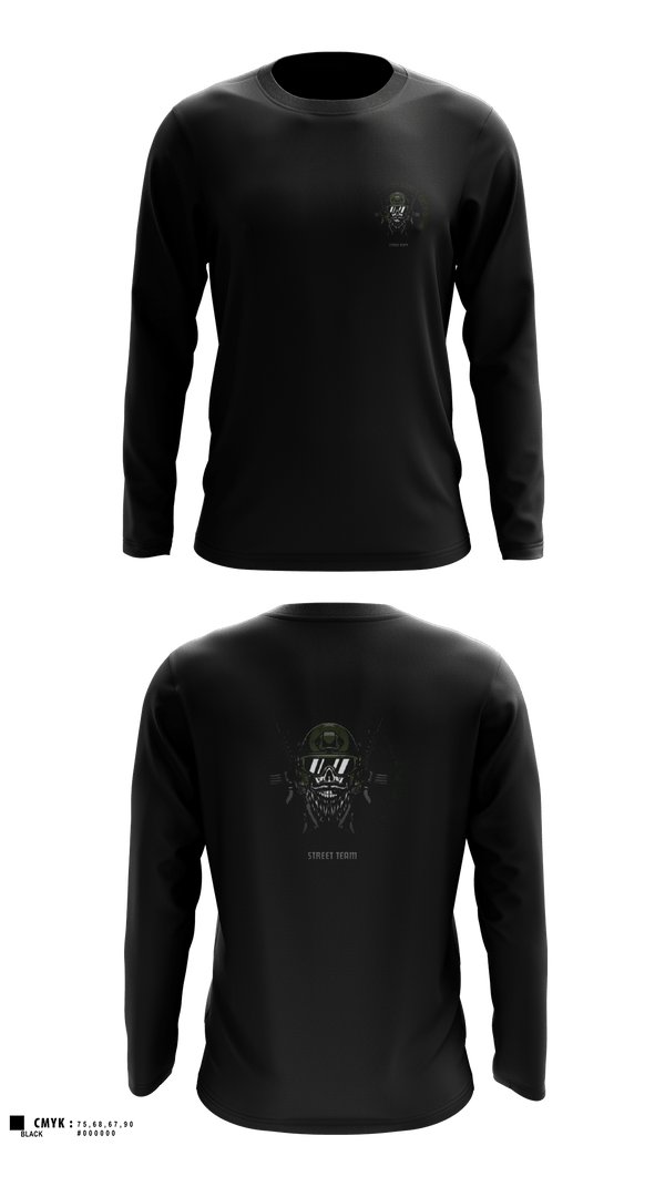 F.A.S.T. 76106673 Long Sleeve Performance Shirt -3