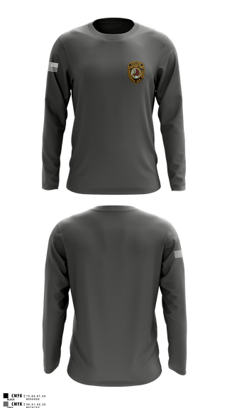 Stafford Police K9 88885313 Long Sleeve Performance Shirt -2