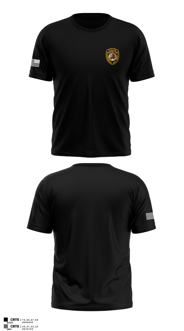Stafford Police K9 88885313 Short Sleeve Performance Shirt - 1