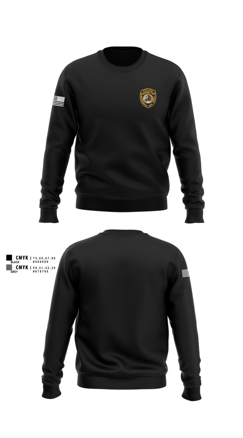 Stafford Police K9 88885313 Crew Neck Sweatshirt - 1