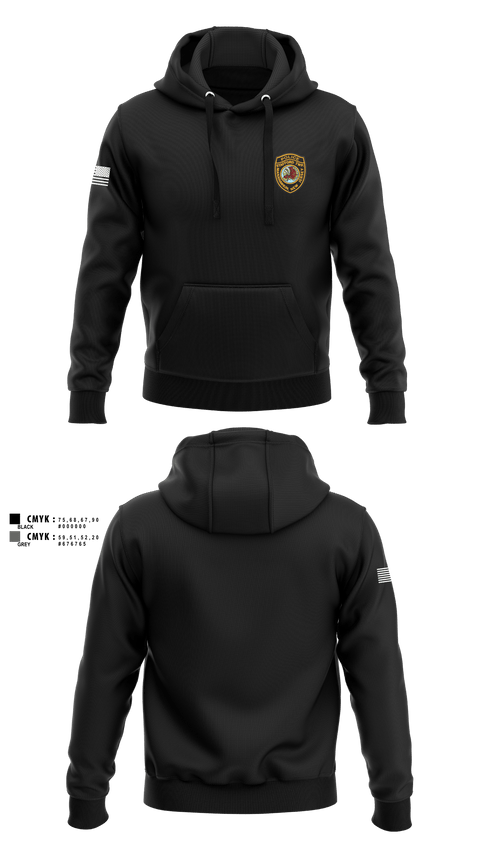 Stafford Police K9 88885313 Hoodie - 1