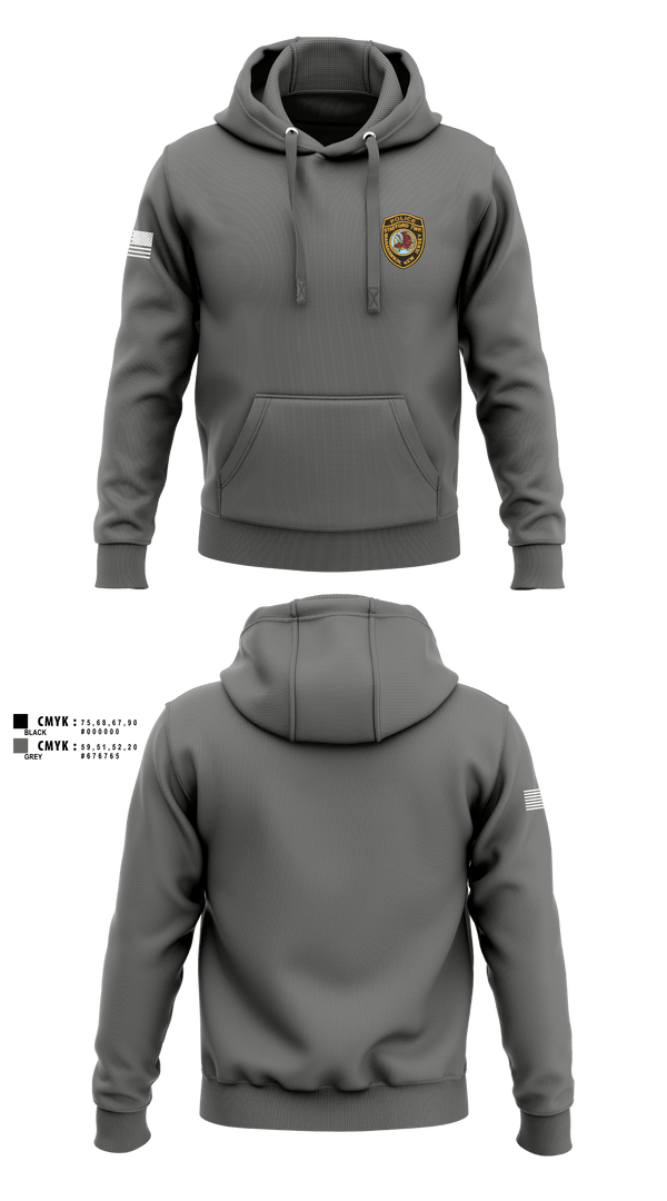 Stafford Police K9 88885313 Hoodie -2