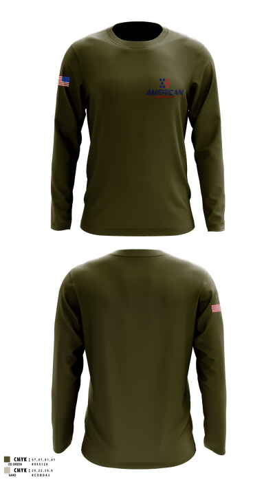 American Telecom 6346011 Long Sleeve Performance Shirt - 1