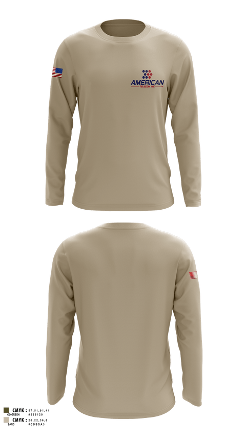 American Telecom 6346011 Long Sleeve Performance Shirt - 2