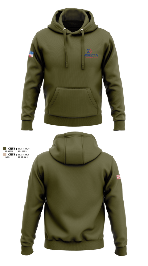 American Telecom 6346011 Hoodie - 1