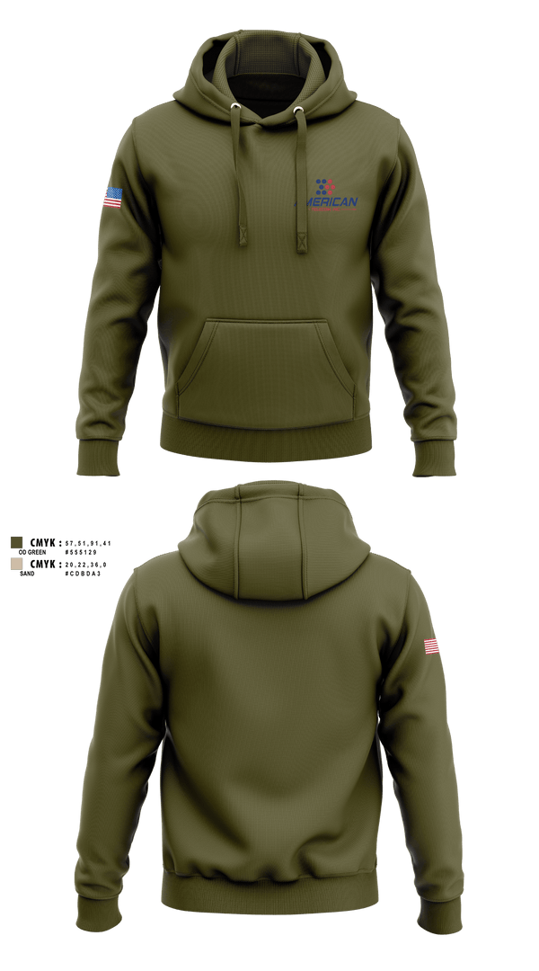 American Telecom 6346011 Hoodie - 1