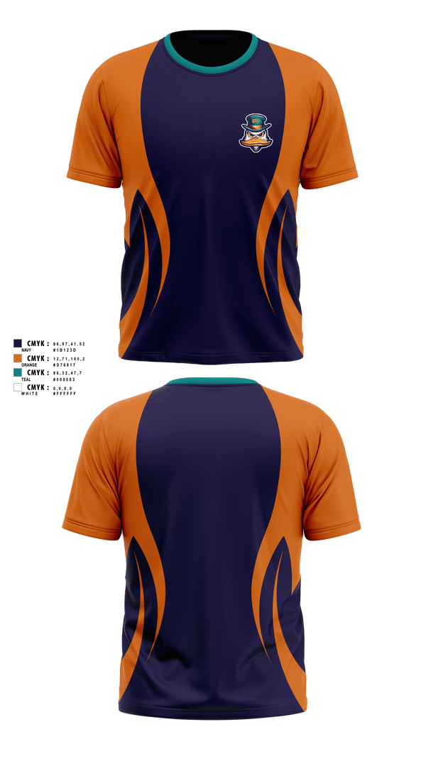 Diamond Ducks 41006610 Short Sleeve Performance Shirt -1