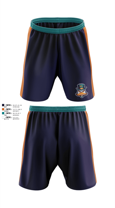 Diamond Ducks 41006610 Athletic Shorts With Pockets - 1