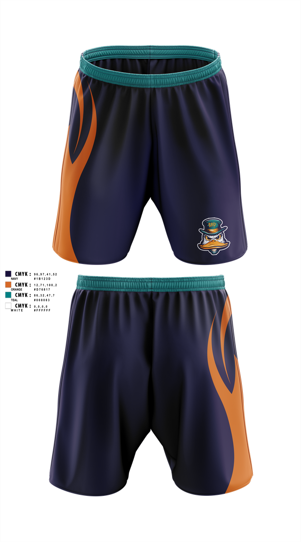 Diamond Ducks 41006610 Athletic Shorts With Pockets - 4 (1)