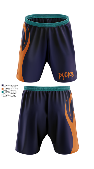 Diamond Ducks 41006610 Athletic Shorts With Pockets - 5
