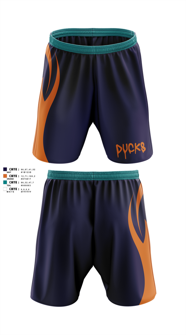 Diamond Ducks 41006610 Athletic Shorts With Pockets - 5