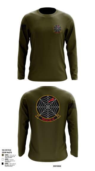 Macs 4 34547143 Long Sleeve Performance Shirt - 1