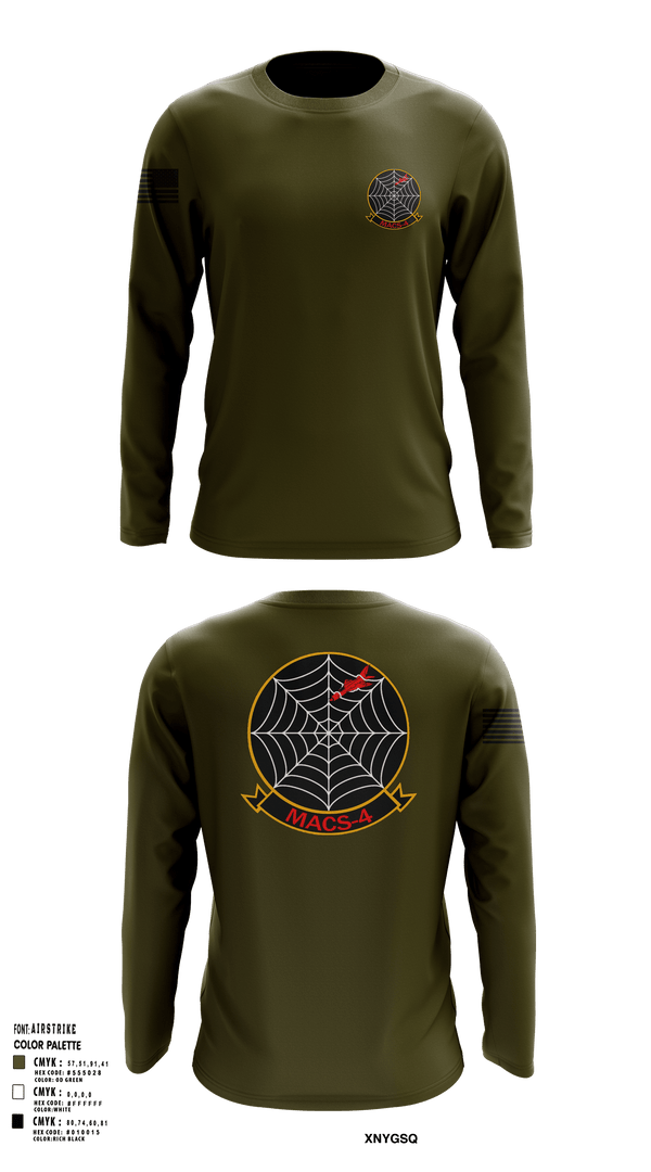 Macs 4 34547143 Long Sleeve Performance Shirt - 1