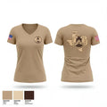 FIREARMS & TACTICS 89266909 Women's Short Sleeve V-neck Shirt - 1