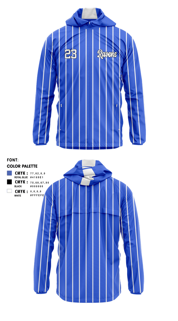 Irvington Preparatory Academy Softball 81081821 Windbreaker - 2 (1)