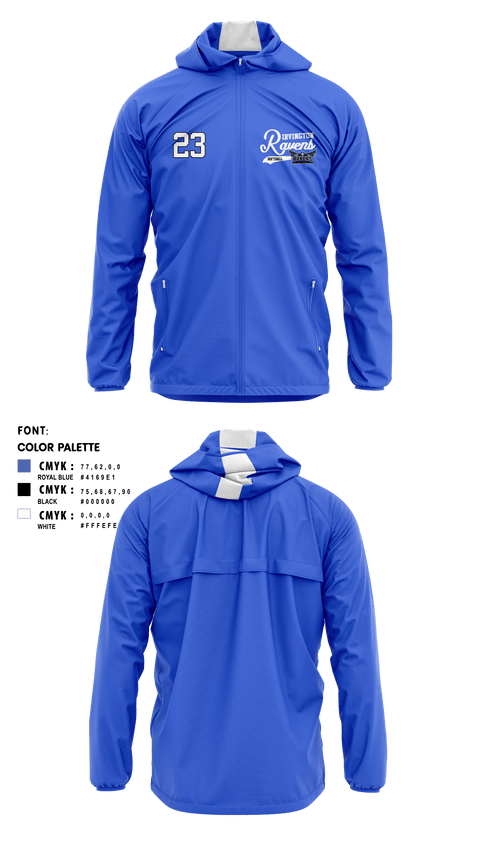 Irvington Preparatory Academy Softball 81081821 Windbreaker - 3