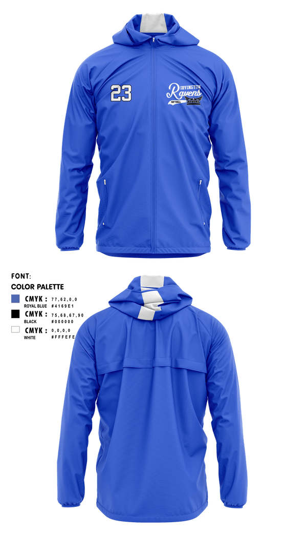 Irvington Preparatory Academy Softball 81081821 Windbreaker - 3