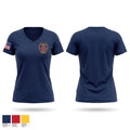Tri-Township Fire Department Women's Short Sleeve V-neck Shirt - 1