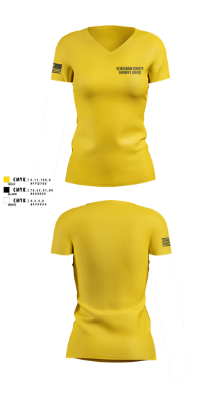 Womens Short Sleeve Vneck Shirt, KEWEENAW COUNTY SHERIFFS OFFICE, Police, Teamtime, Team time, sublimation, custom sports apparel, team uniforms, spirit wear, spiritwear, sports uniforms, custom shirts, team store, custom team store, fundraiser sports, apparel fundraiser