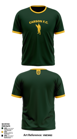 Carson FC 94821169 Short Sleeve Performance Shirt - 1