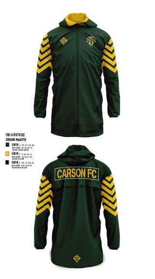 Carson FC 94821169 Windbreaker - 1