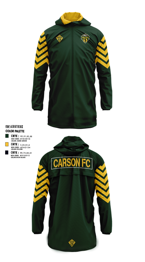 Carson FC 94821169 Windbreaker - 1