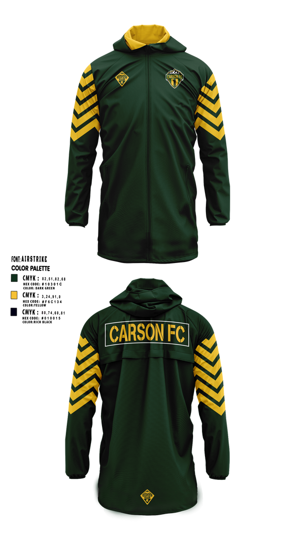 Carson FC 94821169 Windbreaker - 1
