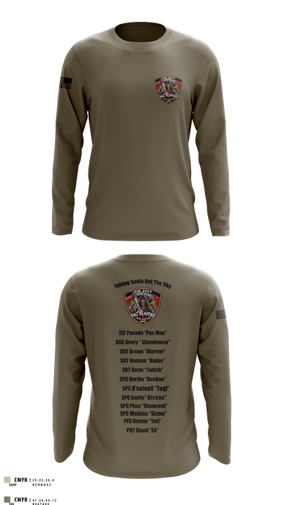 4-3 ADA 25720593 Long Sleeve Performance Shirt - 6