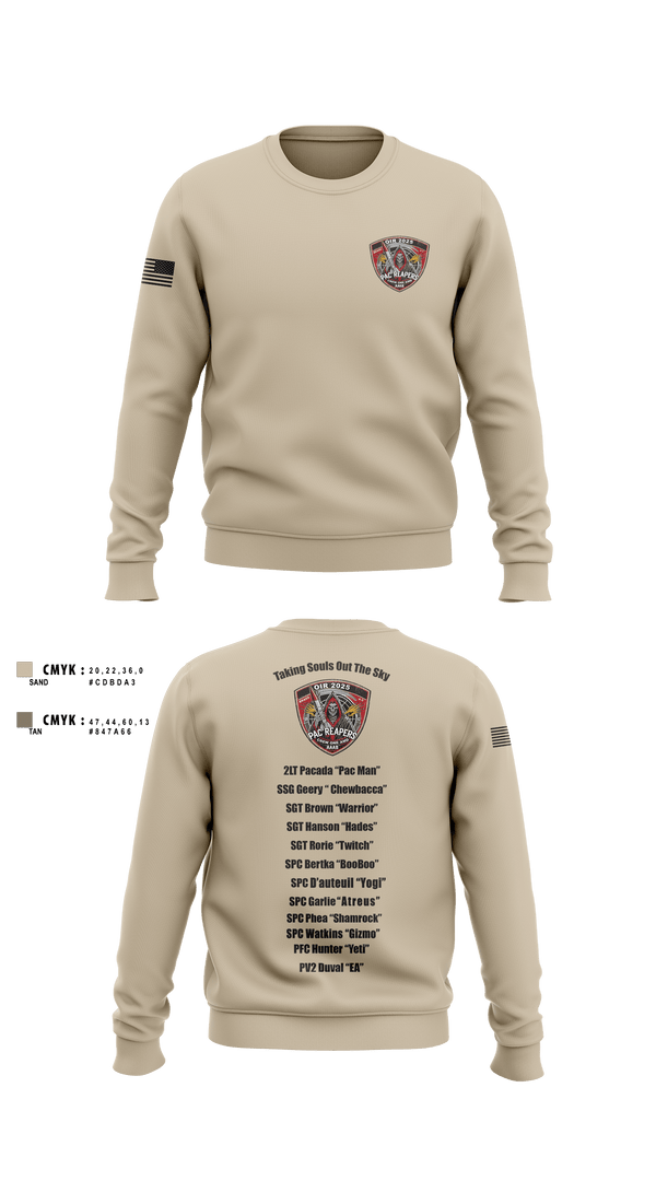 4-3 ADA 25720593 Crew Neck Sweatshirt - 4