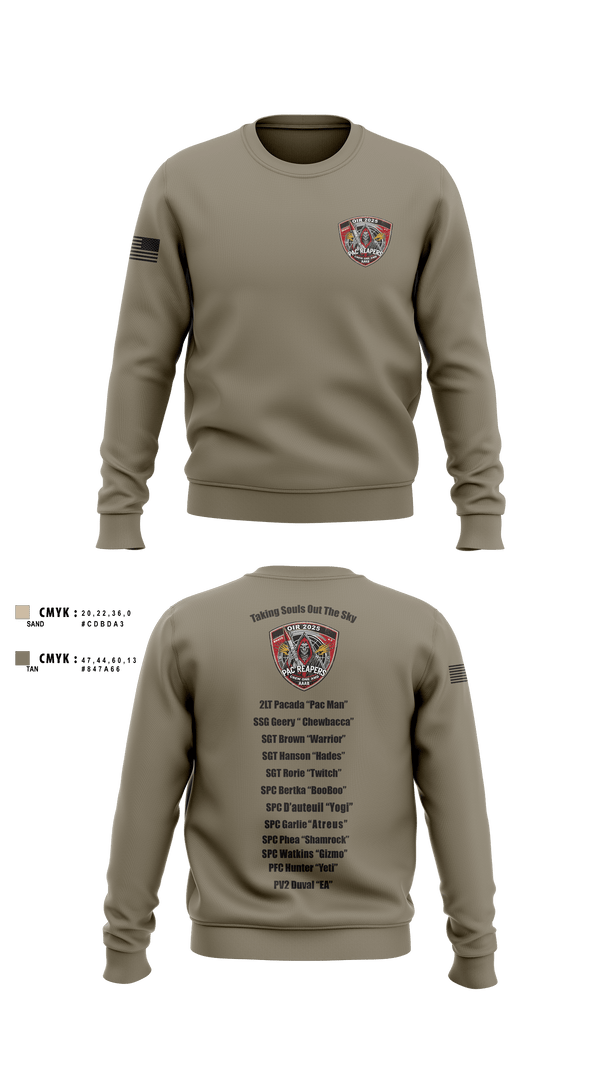 4-3 ADA 25720593 Crew Neck Sweatshirt - 6