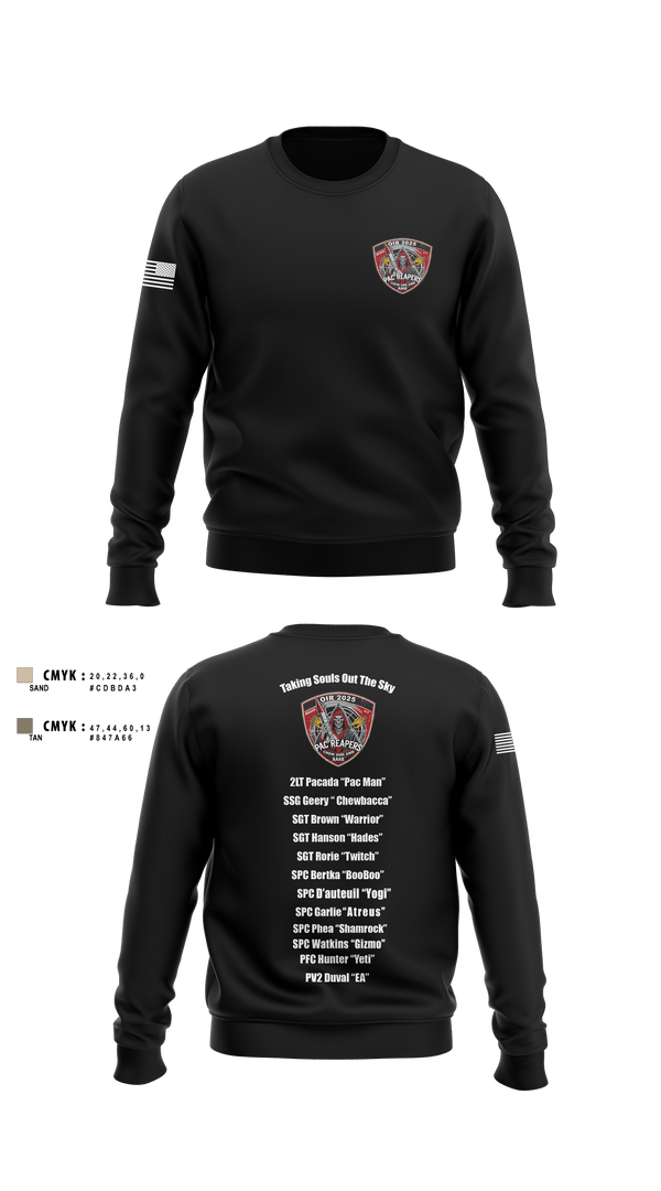 4-3 ADA 25720593 Crew Neck Sweatshirt - 5