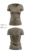 4-3 ADA 25720593 Women's Short Sleeve V-neck Shirt - 6