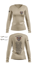 4-3 ADA 25720593 Women's Long Sleeve V-neck Shirt - 4