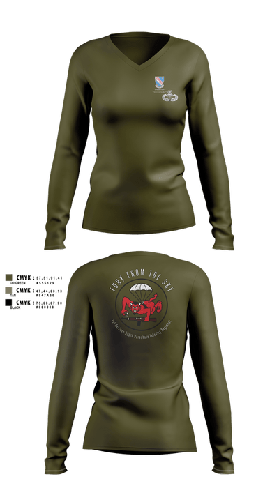 CCo, 1-508PIR (OG) Women's Long Sleeve V-neck Shirt - 102