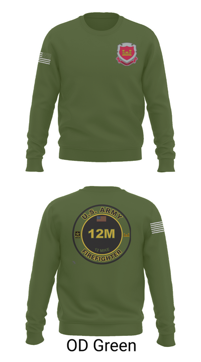 1153rd Firefighter Unit 94672135 Crew Neck Sweatshirt - 43
