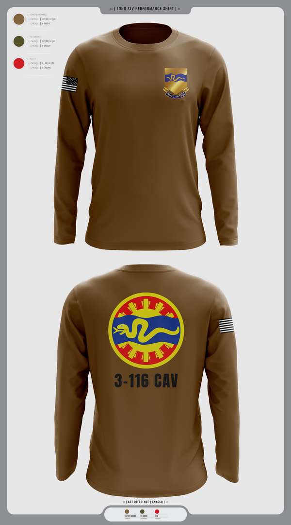 3-116 CAB 96985867 Long Sleeve Performance Shirt 12