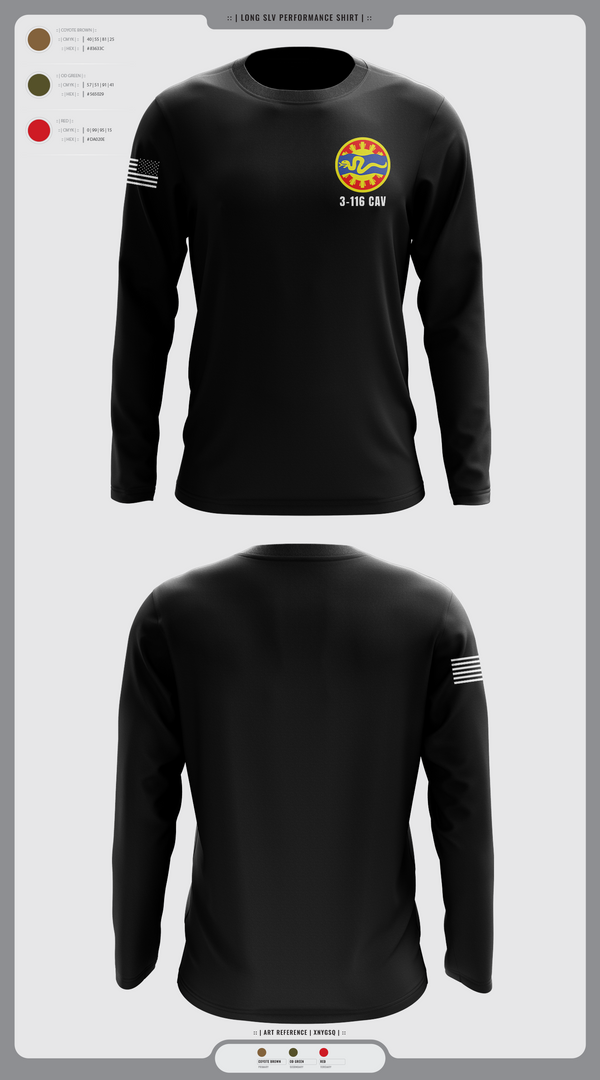 3-116 CAB 96985867 Long Sleeve Performance Shirt 17