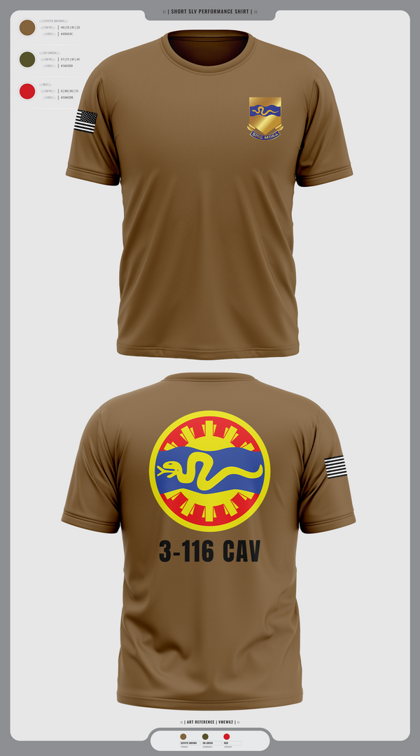 3-116 CAB 96985867 Short Sleeve Performance Shirt - 12