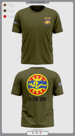 3-116 CAB 96985867 Short Sleeve Performance Shirt - 13