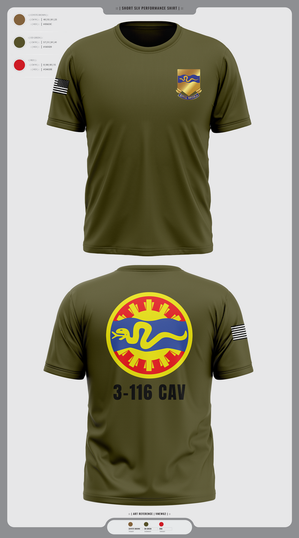 3-116 CAB 96985867 Short Sleeve Performance Shirt - 13
