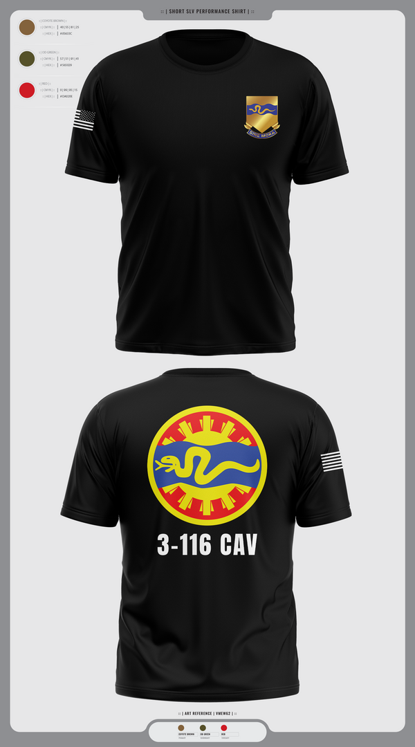 3-116 CAB 96985867 Short Sleeve Performance Shirt - 14
